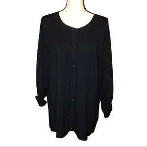 Lane Bryant Black Cardigan